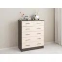 Комод Тэкс 6 ящиков 82x99x43 см ЛДСП цвет венге