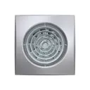 Вентилятор вытяжной Diciti Aura 4C Gray Metal D100 мм 25 дБ 90 м³/ч обратный клапан цвет серый металлик