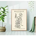 Постер 28 картин "Анри матисс абстракция рисунок линии минимализм" 50x40 см, в подарочном тубусе без рамы
