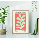 Постер 28 картин "Анри матисс абстракция рисунок яркое растение" 50x40 см, в подарочном тубусе без рамы