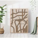 Постер 28 картин Абстракция ломаные линии 70x50 см, в подарочном тубусе без рамы