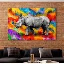 Картина без обрамления Art debut gallery "Болливуд" 60x90 см