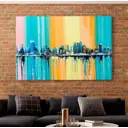 Картина без обрамления Art debut gallery "Город дорог" 50x80 см