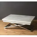 Стол прямоугольный Levmar Cross 101x101 см ЛДСП цвет бетон/нержавеющая сталь