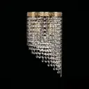 Настенный светильник BOHEMIA IVELE CRYSTAL 83401BR.18IV-34.G.R цвет золотой