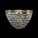 Настенный светильник BOHEMIA IVELE CRYSTAL 19321B.20IV.G цвет золотой