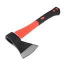 Топор кованый Тундра фиберглассовое обрезиненное топорище 38 см 800 г