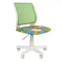 Офисное кресло Chairman Kids 112 велюр цвет салатовый