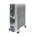 Обогреватель масляный TDM Electric SQ2501-0913 МО-11ТВ с механическим термостатом 2500 Вт 11 секций цвет серый