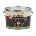 Защитный состав 2 в 1 BIOTEKS 48670 цвет махагон 9 л