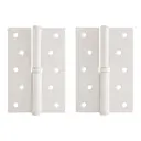 Петля дверная Нора-М ЕСО 750-5 18703 120x80x2.5 мм белый