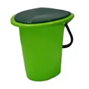 Ведро-туалет InGreen SMART SOLUTION 17 л оливковый