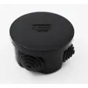 Распределительная коробка Экопласт 65x35x65 мм цвет черный IP44