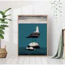 Постер 28 картин Чайка птица 70x50 см без рамы