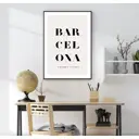 Постер 28 картин "Барселона" 50x40 см без рамы