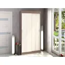 Шкаф-купе Стендмебель УТ-00012261 210x100x42 см 6 полок ЛДСП цвет ясень шимо