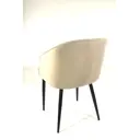 Стул Callisto mobili Сати 84x53x54 см велюр цвет бежевый