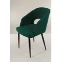 Стул Callisto mobili Сати-2 84x53x54 см велюр цвет изумрудный