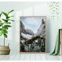 Постер 28 картин "Горный хребет" 40x50 см, в подарочном тубусе без рамы