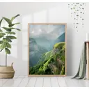 Постер 28 картин Горы Грузия 40x50 см, в подарочном тубусе без рамы