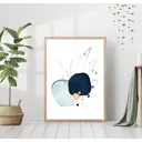 Постер 28 картин "Капли" 50x70 см, в подарочном тубусе без рамы