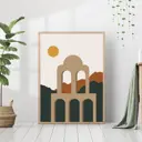 Постер 28 картин "Древний город бохо" 50x70 см, в подарочном тубусе без рамы