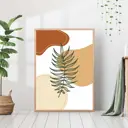 Постер 28 картин "Зеленый лист. Пятна" 50x70 см, в подарочном тубусе без рамы