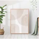 Постер 28 картин "Линейные узоры" 40x50 см, в подарочном тубусе без рамы