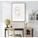 Постер 28 картин "Лицо" 50x70 см, в подарочном тубусе без рамы