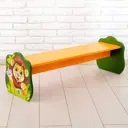 Стул детский Zabiaka Лев цвет оранжевый/зеленый цвет зеленый
