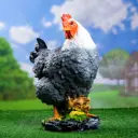 Садовая фигура Хорошие сувениры Курица Кубанская 33x205x40 см