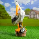 Садовая фигура Хорошие сувениры Пеликан с рыбкой 26x17x44 см