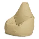 Кресло-мешок Пуффбери Груша 110x150x100 см экокожа цвет оливковый