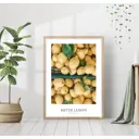 Постер 28 картин "Мейер лимон" 50x40 см в подарочном тубусе без рамы