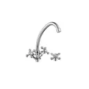 Двухвентильный смеситель D-lin D151819-1 цвет хром