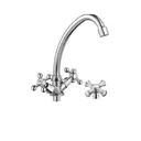 Двухвентильный смеситель D-lin D151825-1 цвет хром