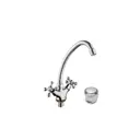 Двухвентильный смеситель D-lin D153811-G цвет хром