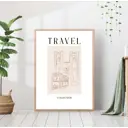 Постер 28 картин "Лиссабонский собор португалия" 50x70 см в подарочном тубусе без рамы