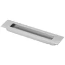 Мебельная ручка врезная GTV UZ-E6-128-05 алюминий 128 мм