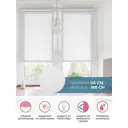 Рулонная штора Decofest Апилера Белый 45x160 см Мини