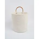 Корзина Storidea 33x38x33 см хлопок цвет белый