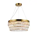 Люстра хрустальная Favourite Magnitudo 2206-12P 12 ламп 32 м²