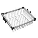 Корзина GTV 5870 56x16x46 см металл/пластик цвет черный