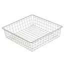 Корзина GTV 19186 45x10x48 см металл/пластик цвет белый