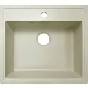 Врезная мойка Azario Litos 57x50.50x20 см искусственный камень цвет бежевый