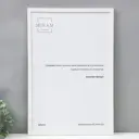 Рамка Simaland 6893860, 40x60 см, пластик, цвет белый