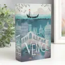 Сейф-книга шкатулка Венеция Рисунок 17x11x5 см