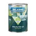 Эмаль ПФ-115 Skladno полуглянцевая цвет зеленая 20 кг