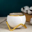 Горшок цветочный 5799920 Take it easy 11 см 0.3 л керамика белый