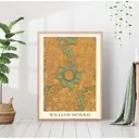 Постер 28 картин "Уильям Моррис орнамент" 70x50 см в подарочном тубусе без рамы